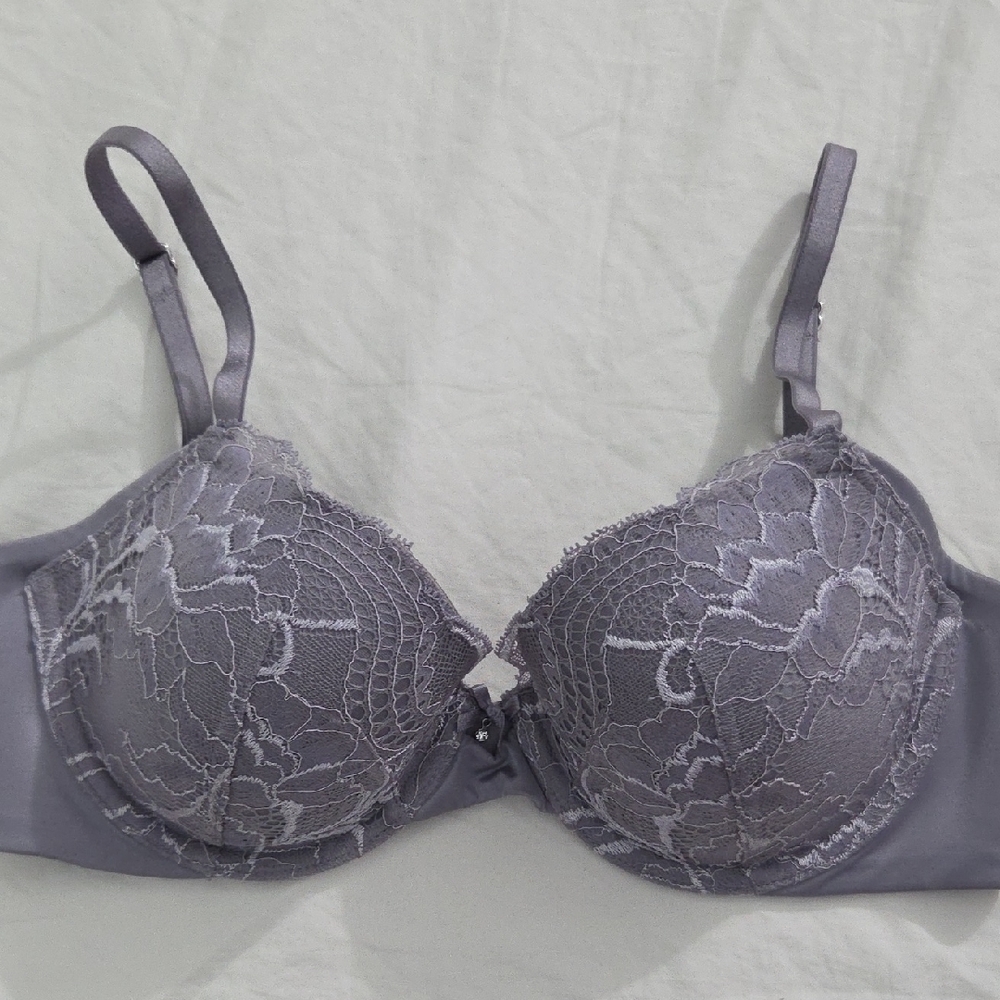 VICTORIA'S SECRET Lace Bra - Gray🧿